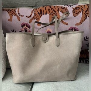 Italian Suede Tote